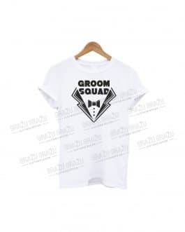 Bernvakario marškinėliai Groom Squad