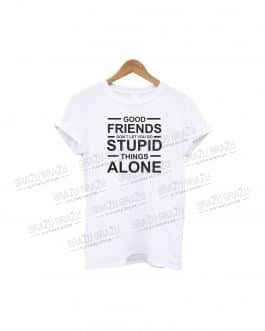 Marškinėliai draugams „Good Friends“