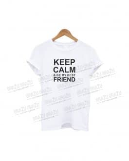 Marškinėliai draugams „Keep Calm“