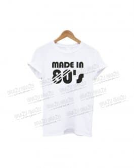 Gimtadienio marškinėliai Made in 80's