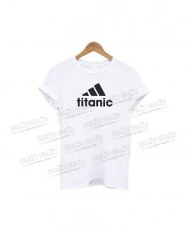 Juokingi marškinėliai „Titanic“