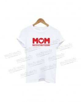 Marškinėliai mamai „Mom“
