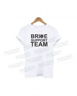 Marškinėliai mergvakariui „Bride Support Team“