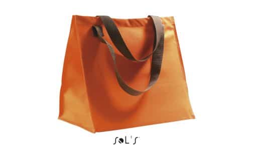 Poliesterinis pirkinių krepšys oranžinis