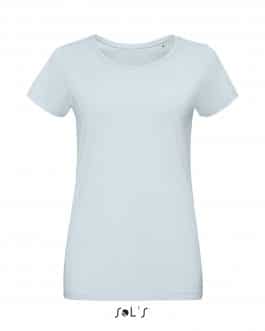 Moteriški marškinėliai apvalia apykakle (10vnt.)