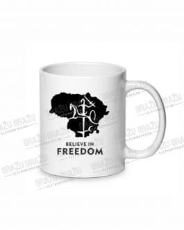 Sublimacinis puodelis “Freedom”